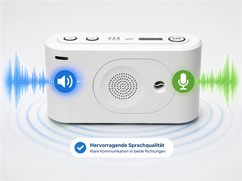 Lifeline Digital Hausnotruf-Gerät – klare Sprachqualität