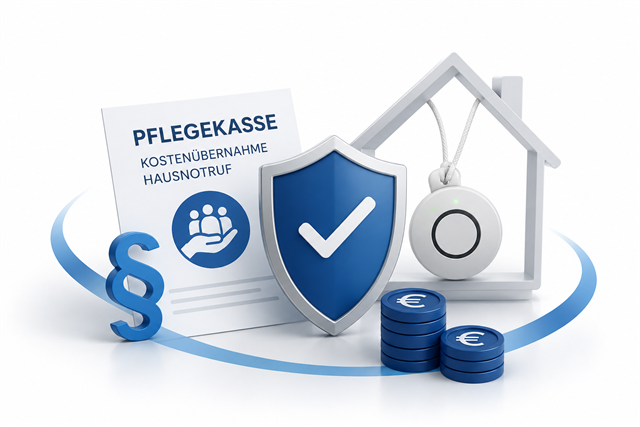 Pflegekasse Kostenübernahme Hausnotruf – §40 SGB XI